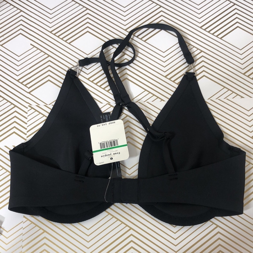NWT Free people black bra